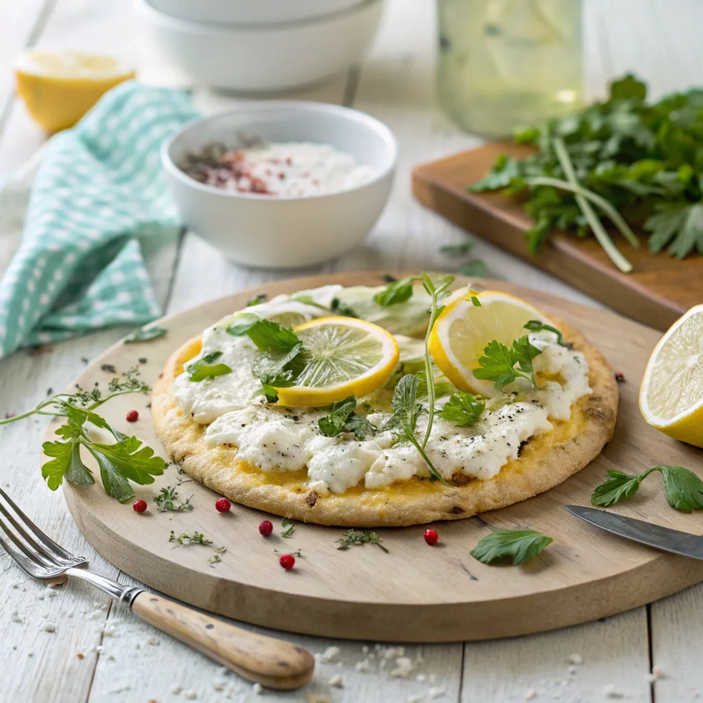 cottage cheese flatbread