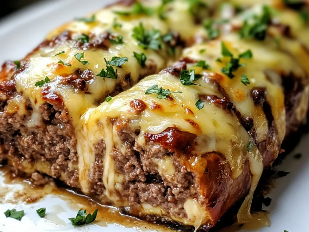 Philly Cheesesteak Meatloaf