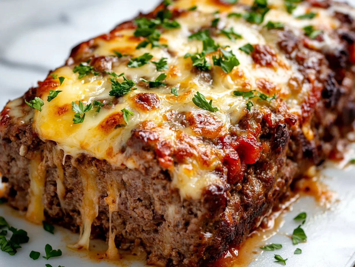 Philly Cheesesteak Meatloaf