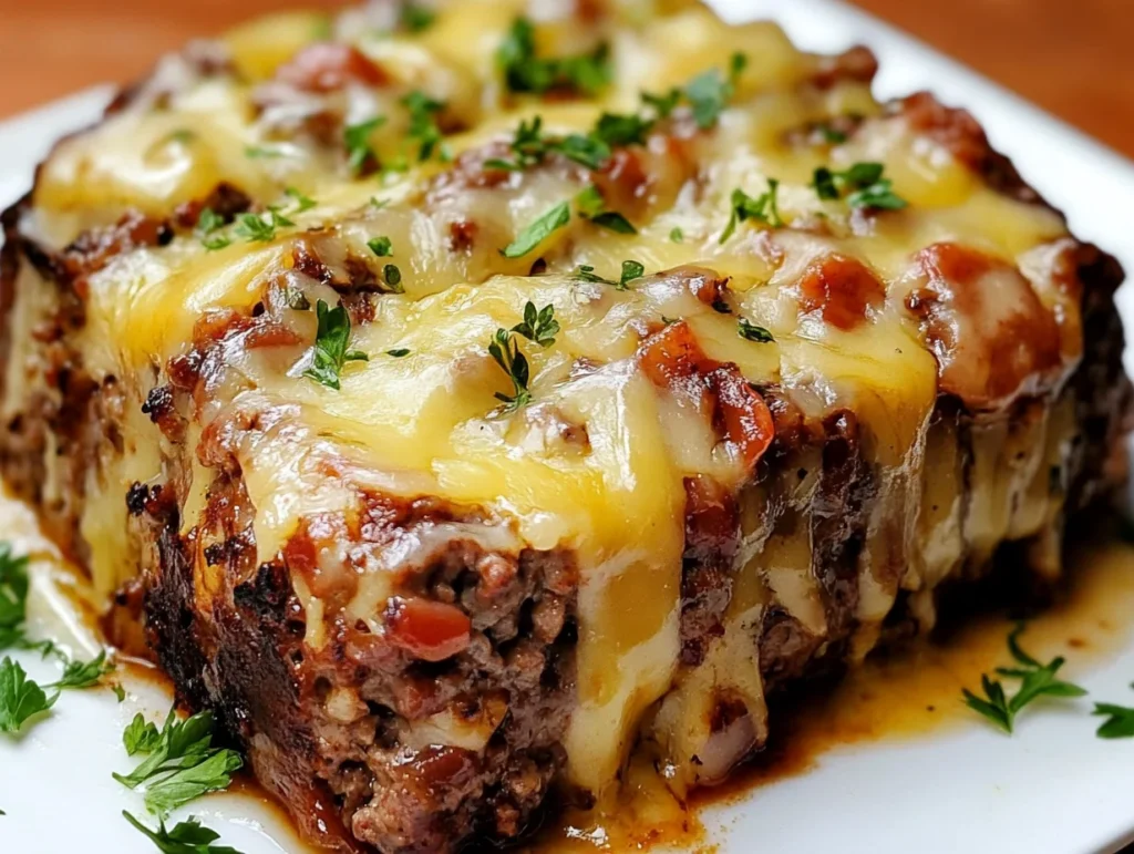 Philly Cheesesteak Meatloaf