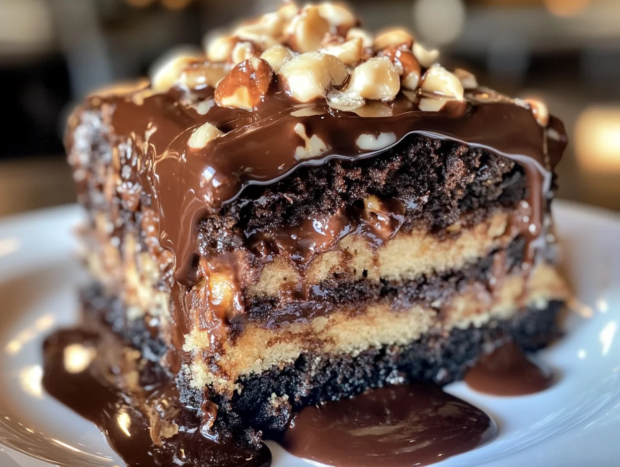 German Chocolate Poke Cake Recipe