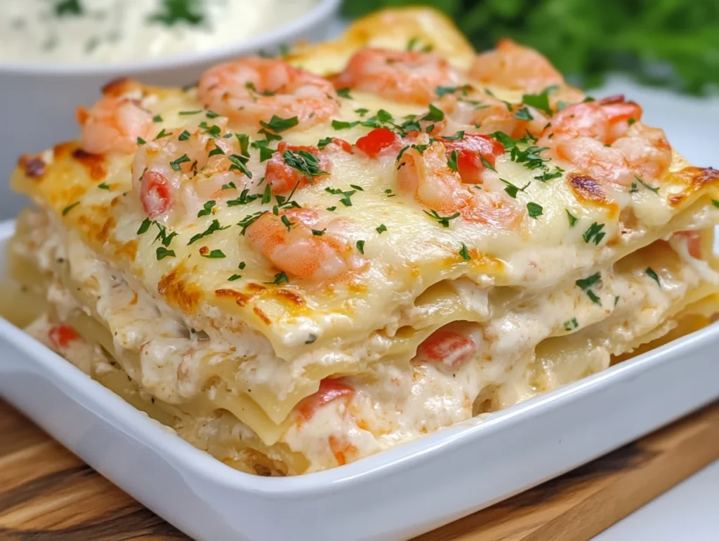 Seafood Lasagna Recipe