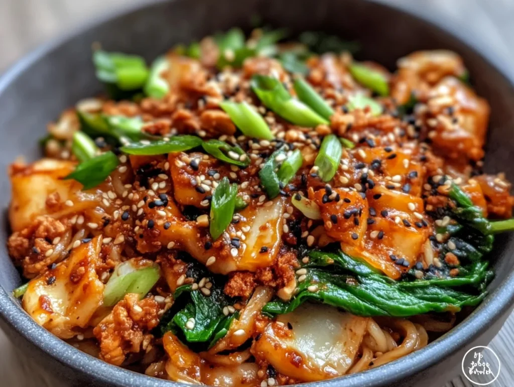 Peanut Butter Gochujang Noodles